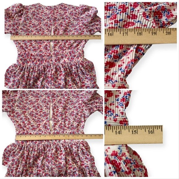 Sabina Musayev Verbena Mini Dress, Floral print, Size L, New with tag - Picture 15 of 16